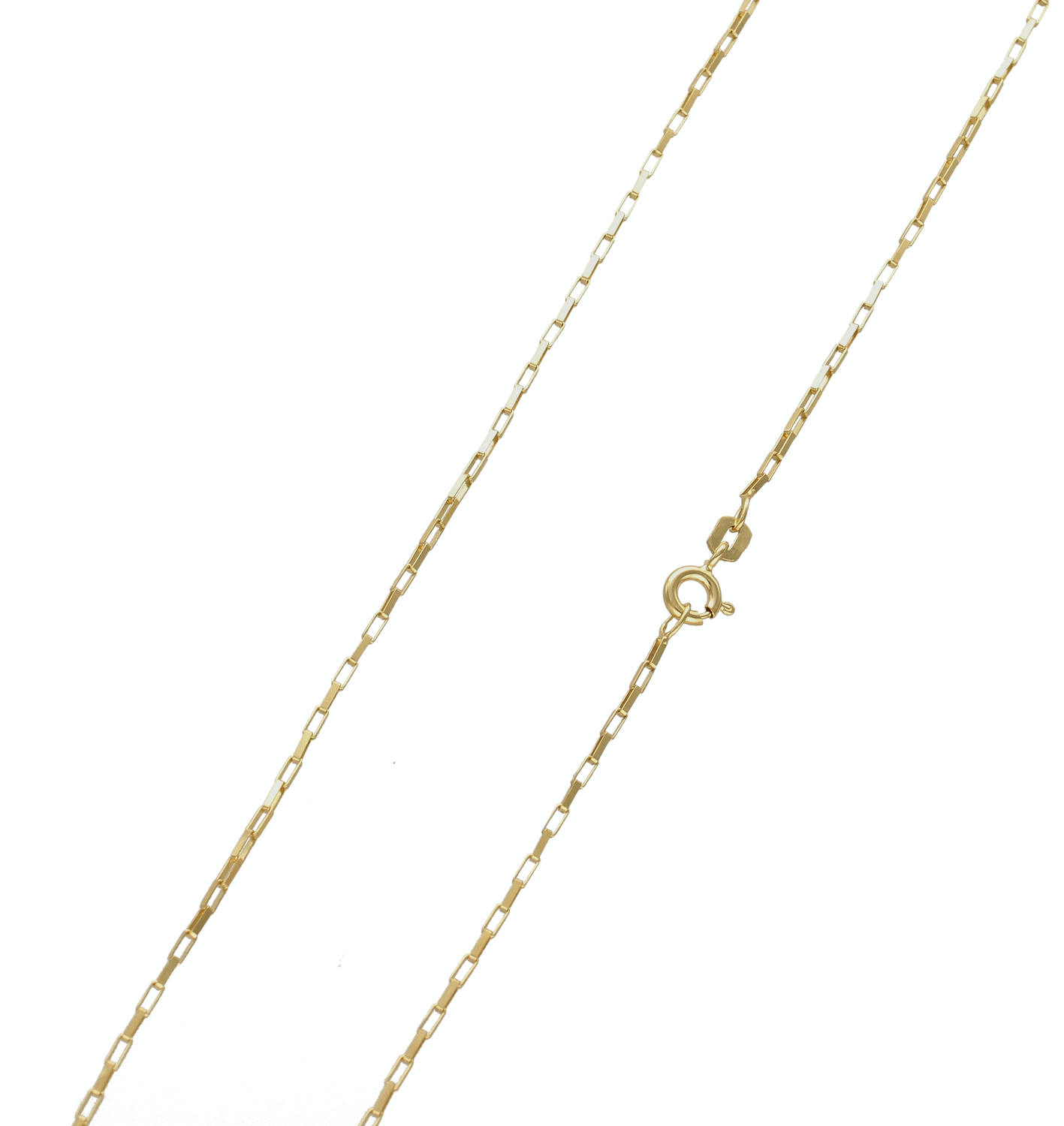 Złoty łańcuszek 585 ankier LA 264A. Klasyczny i uniwersalny łańcuszek o splocie ankier, wykonany z żółtego złota próby 585 o wadze około 2,16 g. Łańcuszki to uniwersalne dodatki, które sprawdzają się na (1).png